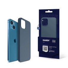 3mk ochranný kryt Hardy Silicone MagCase pro Apple iPhone 13, modrá