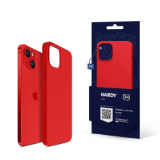 3mk ochranný kryt Hardy Silicone MagCase pro Apple iPhone 14 Plus, červená