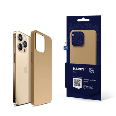 3mk ochranný kryt Hardy Silicone MagCase pro Apple iPhone 14 Pro Max, zlatá