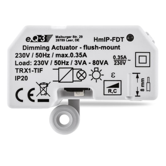 Homematic IP Stmívací akční člen - skrytá montáž