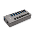 BAZAR - i-tec USB 3.0 nabíjecí HUB 7port + Power Adapter 36 W - Poškozený obal (Komplet)