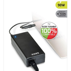 PORT napájecí adaptér k notebooku Acer/Toshiba (3x konektor), 90 W, 19 V, 4,74 A