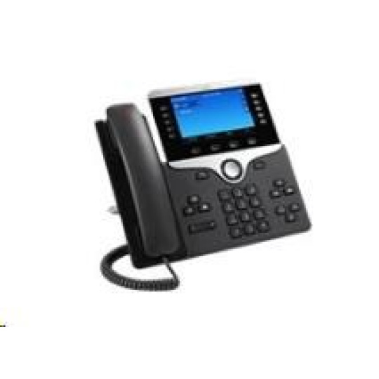 Cisco CP-8841-3PCC-K9=, VoIP telefon, 10line, 2x10/100/1000, 5" displej, PoE