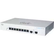 Cisco switch CBS220-8T-E-2G (8xGbE,2xSFP,fanless)