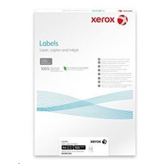 Xerox Labels 21UP 63.5x38.1 (160g/100listů)