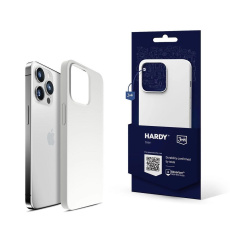 3mk ochranný kryt Hardy Silicone MagCase pro Apple iPhone 14 Pro, bílá