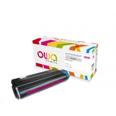 OWA Armor toner pro OKI C5600, C5700, 2000 Stran, 43381906, červená/magenta