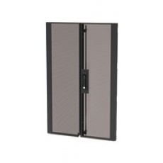 APC NetShelter SX Colocation 20U 600mm Wide Perforated Split Doors Black