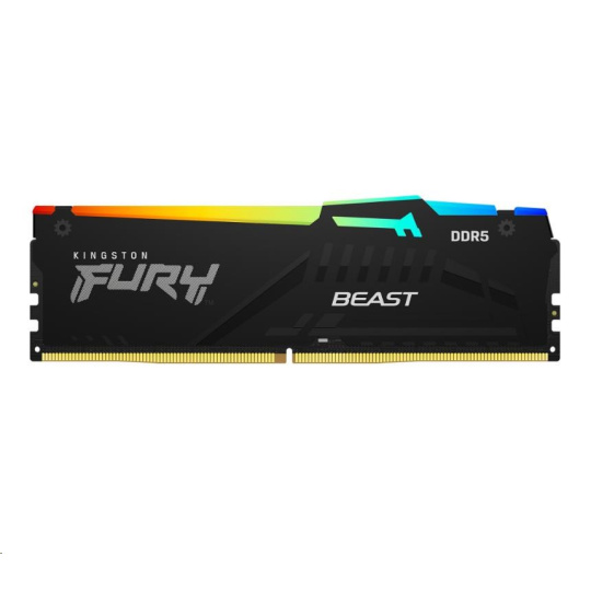 KINGSTON DIMM DDR5 32GB 6000MT/s CL36 FURY Beast RGB EXPO