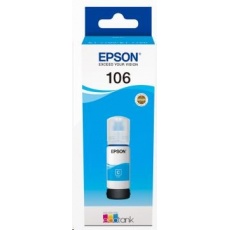 EPSON ink bar 106 EcoTank Cyan ink bottle