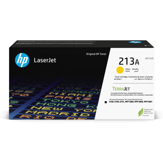 HP 213A Ylw Original LaserJet Toner Crtg (3,000 pages)