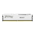 KINGSTON DIMM DDR5 16GB 5600MT/s CL40 FURY Beast Bílá XMP