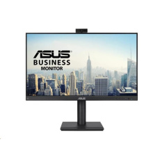 ASUS LCD 23.8" BE249QFK Video Conferencing Monitor, FHD, IPS, 100Hz, Frameless, FHD Webcam, Mic Array, Stereo Speakers