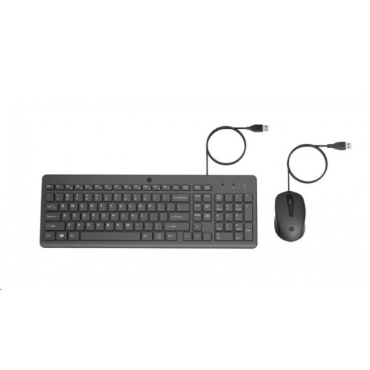 HP 150 Wired Mouse and Keyboard Combination - drátová klávesnice a myš