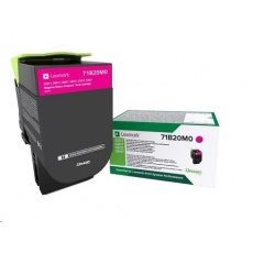 Lexmark toner pro CS/CX317, 417, 517 Magenta z programu Lexmark Return na 2 300 stran