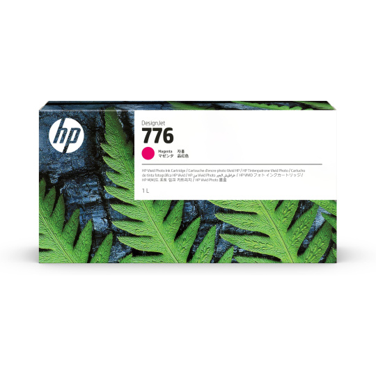 HP 776 1-liter Magenta Ink Cartridge