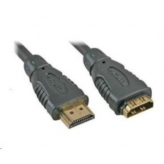 PREMIUMCORD Kabel prodlužovací HDMI - HDMI 3m, zlacené konektory