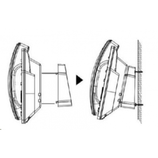 Grandstream držák pro montáž na zeď pro GRP2612X/2613