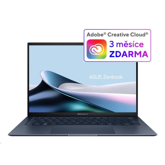 ASUS NTB Zenbook S 13 OLED (UX5304MA-OLED038W), Ultra 7-155U, 13.3" 2880 x 1800, 32GB, 1TB SSD, Intel, W11 Home, Blue