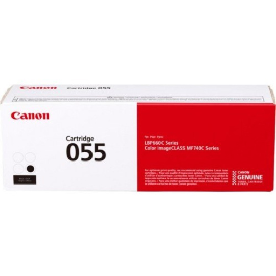 Canon TONER CRG-055 černý pro i-SENSYS LBP663Cdw, LBP664Cx, MF742Cdw, MF744Cdw (2 300 str.)