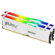 KINGSTON DIMM DDR5 64GB (Kit of 2) 6000MT/s CL36 FURY Beast Bílá RGB EXPO