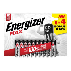 Energizer LR03/10 Max AAA 6+4 zdarma