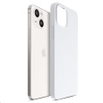 3mk ochranný kryt Hardy Silicone MagCase pro Apple iPhone 15, Silver-White