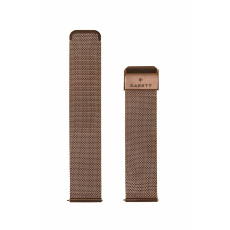 Garett řemínek 18 mm, zlatorůžový kovový, typ Mesh rose gold