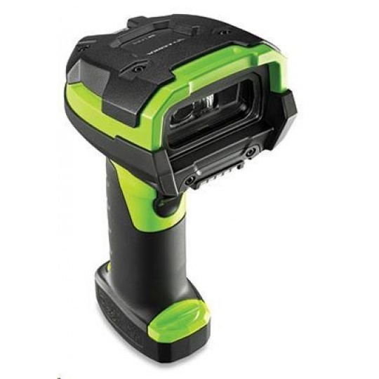 Zebra průmyslová čtečka LI3608-SR odolná GREEN, vibrace, USB KIT