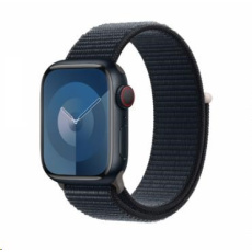 APPLE Watch Series 9 GPS + Cellular 41mm Midnight Aluminium Case with Midnight Sport Loop