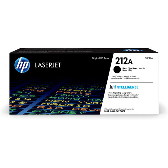 HP 212A Black Original LaserJet Toner Cartridge (5,500 pages)