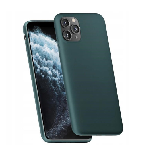 3mk ochranný kryt Matt Case pro Apple iPhone 14 Plus lovage/tmavě zelená