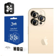 3mk ochrana kamery Lens Pro pro Apple iPhone 15 Pro Max, Dark Gold