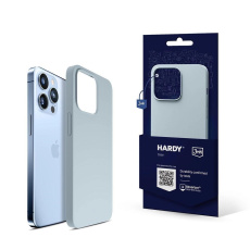 3mk ochranný kryt Hardy Silicone MagCase pro Apple iPhone 13 Pro, modrá