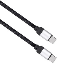 Solight magnetický USB-C 3.1 kabel, USB-C konektor - USB-C konektor, 1m