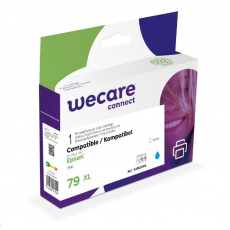 WECARE ARMOR cartridge pro Epson WorkForce Pro WF-5110, 5190, 5620, 5690 (C13T79024010), modrá/cyan, 19,5ml, 2000str