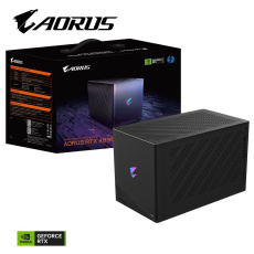 GIGABYTE Externí VGA NVIDIA GeForce RTX 4090 AORUS GAMING BOX 24G, RTX 4090, 24GB GDDR6X, 3xDP, 1xHDMI, 1xThunderbolt