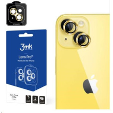 3mk ochrana kamery Lens Pro pro Apple iPhone 15 Plus, Yellow