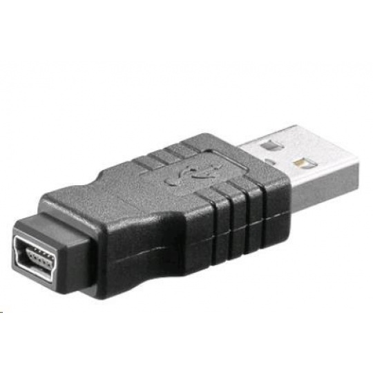 PREMIUMCORD Redukce USB 2.0 A - MINI-B 5 PIN (M/F)