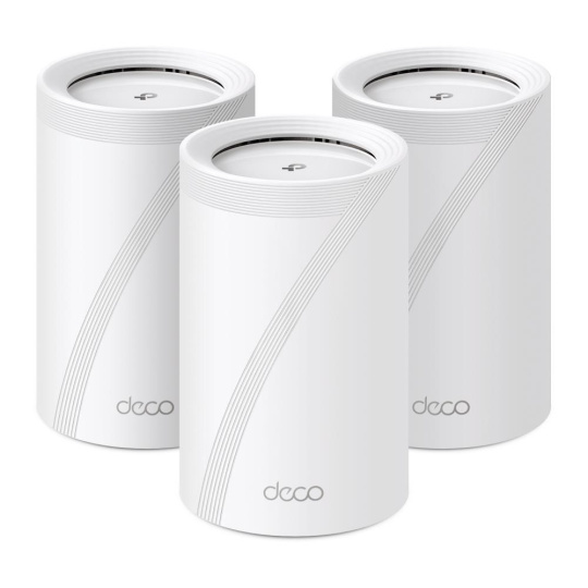 TP-Link Deco BE65(3-pack) WiFi7 Mesh(BE9300,2,4GHz/5GHz/6GHz,4x2,5GbELAN/WAN, 1xUSB3.0)