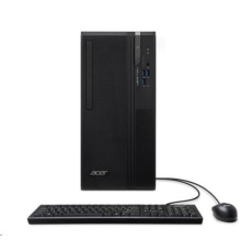 ACER PC Veriton VS2720G, i5-14400,8GB DDR4,512GB M.2 SSD,Wifi,DVD±RW,USB KB+mouse,No OS,180W,Black