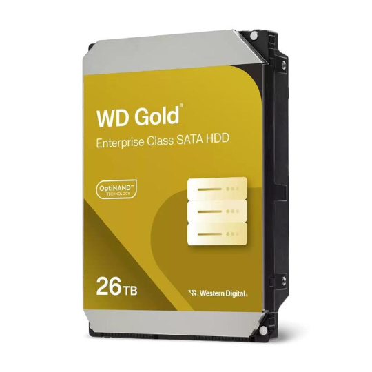 WD GOLD WD261KRYZ  26TB SATA/ 6Gb/s 512MB cache 7200 ot., CMR, Enterprise