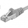 PREMIUMCORD Patch kabel CAT6a S-FTP, RJ45-RJ45, AWG 26/7 30m šedá