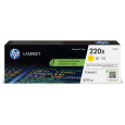 HP 220X Yellow Original LaserJet Toner Cartridge (5,500 pages)