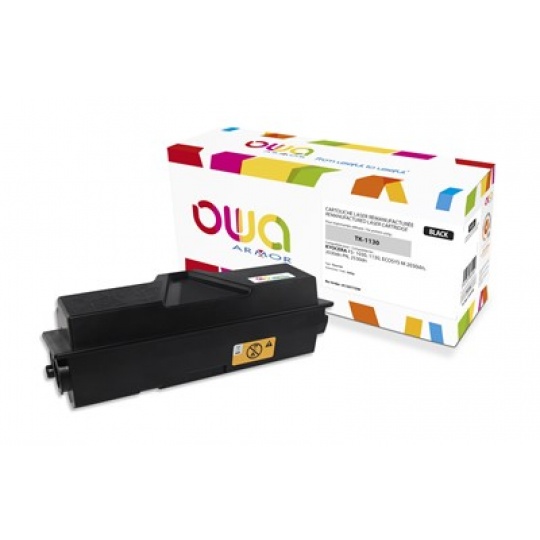 OWA Armor toner pro KYOCERA FS-1030MFP, 1130MFP, ECOSYS M 2030dn PN, 2530dn,3000 Stran,TK1130,černá/black (TK-1130)