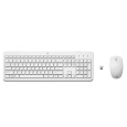 HP 230 Wireless Mouse and Keyboard Combo (White) CZ/SK - bezdrátová klávesnice a myš